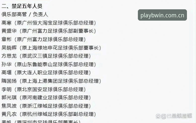 必赢官网登录 足协第三批禁足名单深度分析:从行业乱象看体育精神与合法投注平台的价值